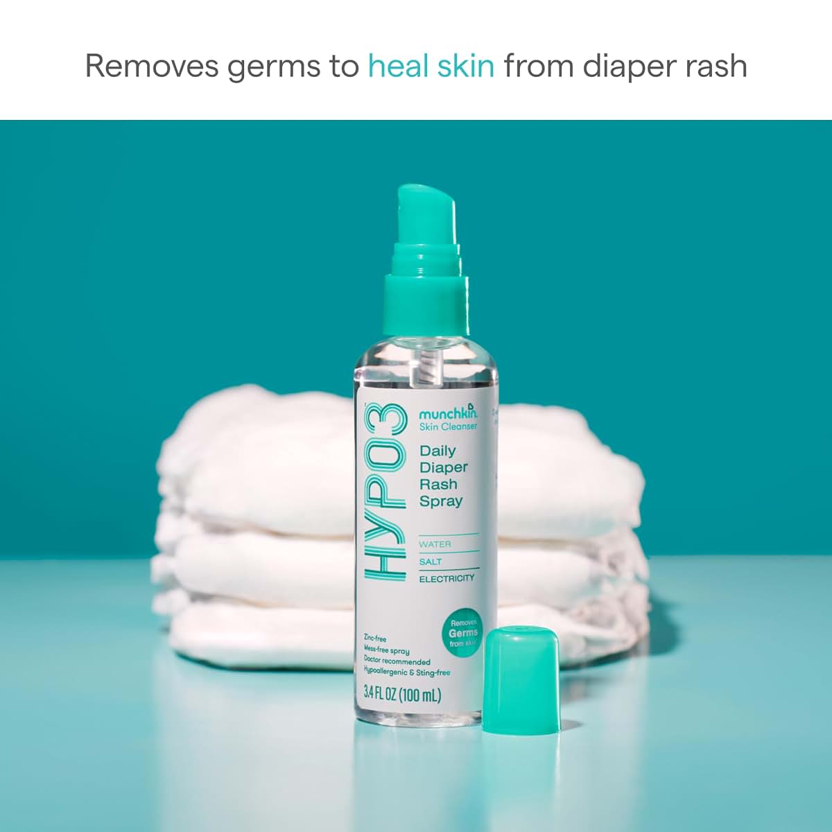 Munchkin Hypochlorous Acid Spray for Diaper Rash Care