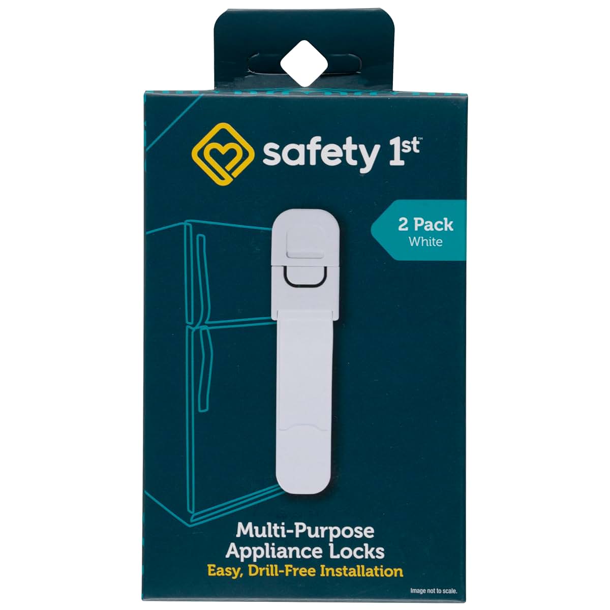 Safety 1st Multi-Purpose Latch for Appliances | White