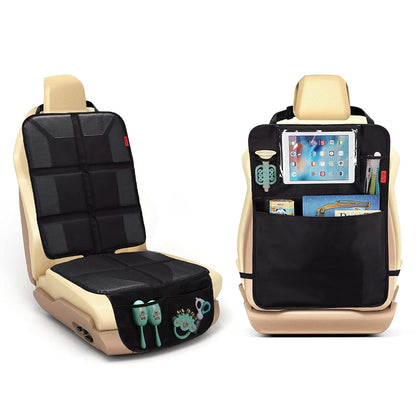 Kaiphy Car Seat Protector and Backseat Organizer Set for Vehicles