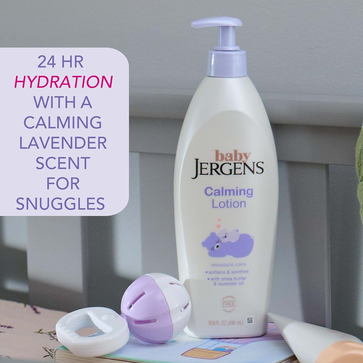 Jergens Baby Calming Lotion with Shea Butter and Lavender Oil