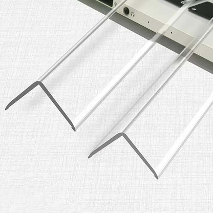Clear Self-Adhesive Corner Guard Trim Strip for Wall Protection