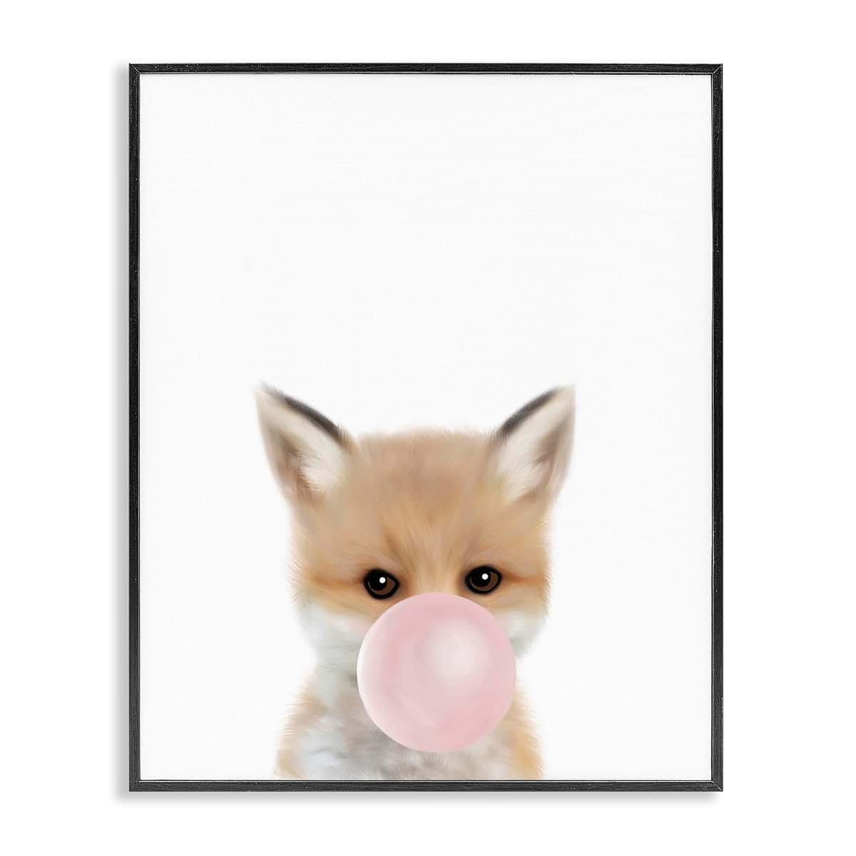Stupell Industries Baby Red Fox Framed Giclee Art