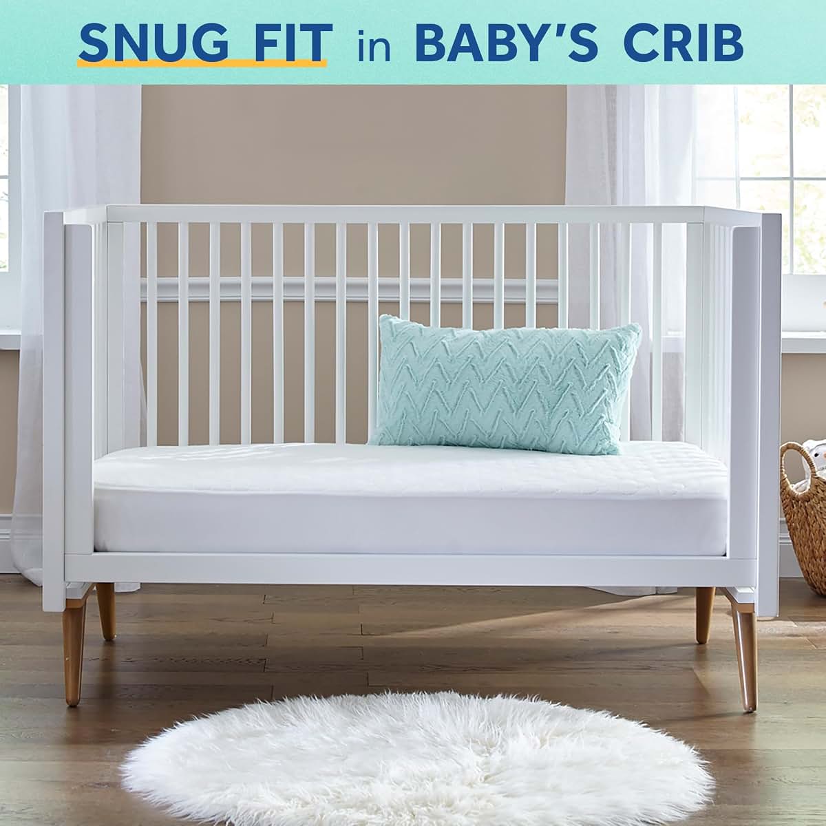 Sealy Baby Infant & Toddler Crib Mattress With 204 Coils