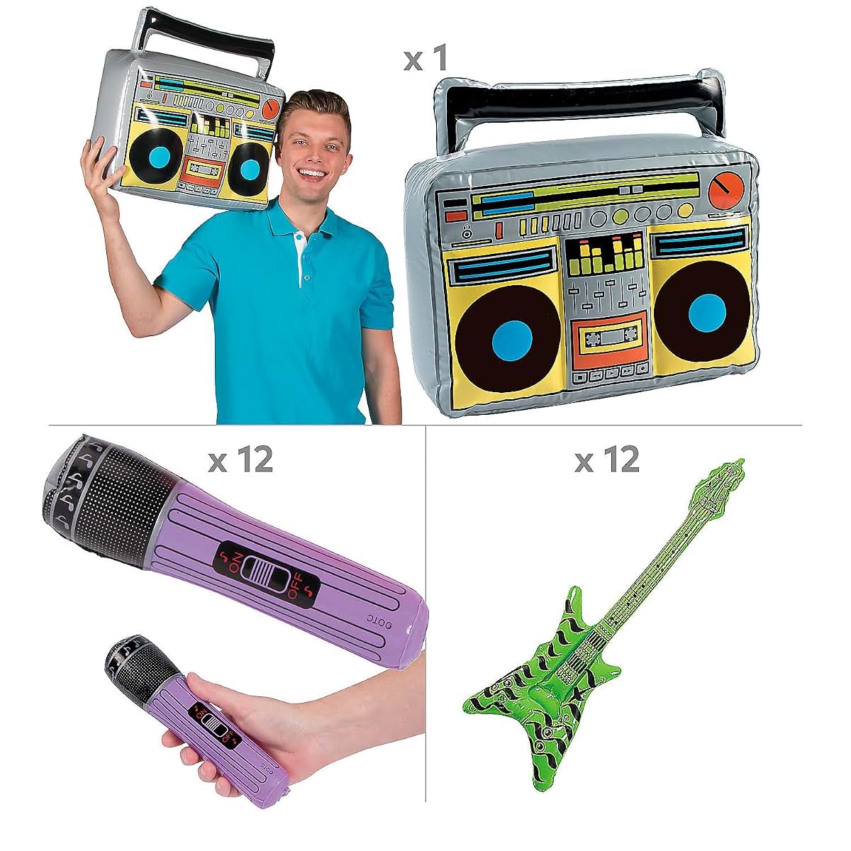Fun Express Inflatable Band Kit Assortment (photo 2)
