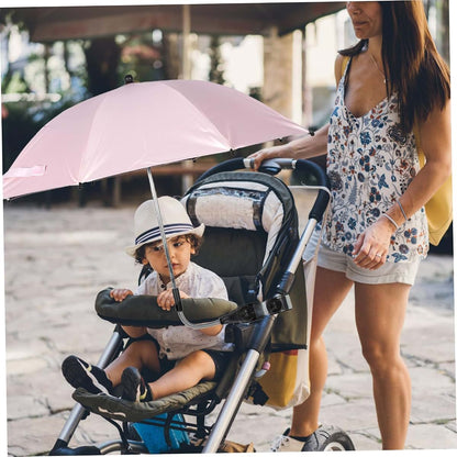 Stroller Umbrella Sunshade Canopy Pink