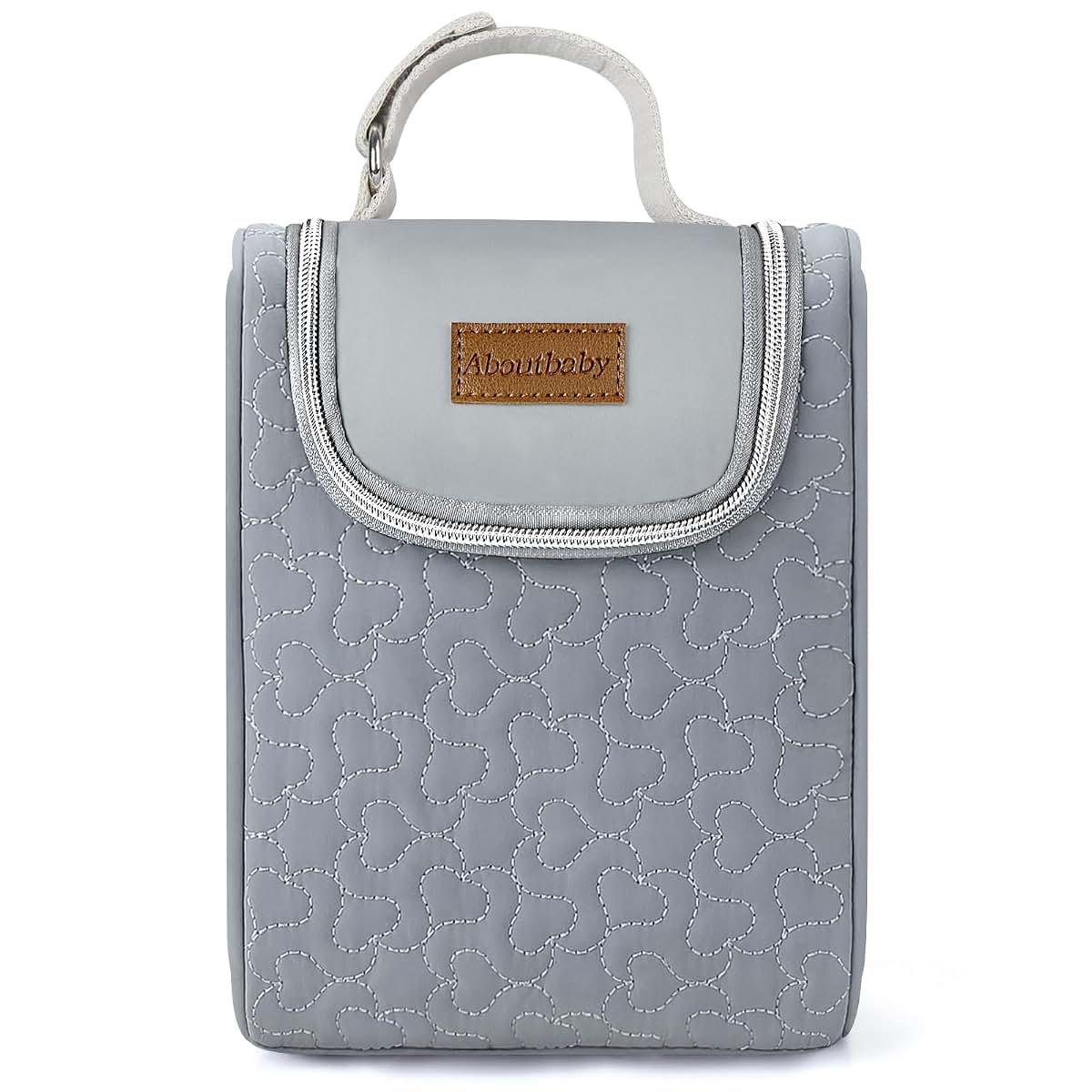 Accmor Insulated Breastmilk Cooler Bag for Two 9oz Bottles, Portable Tote