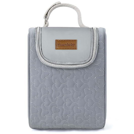 Accmor Insulated Breastmilk Cooler Bag for Two 9oz Bottles, Portable Tote