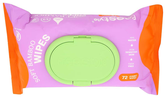 Freestyle Baby Wipes, 72 Count