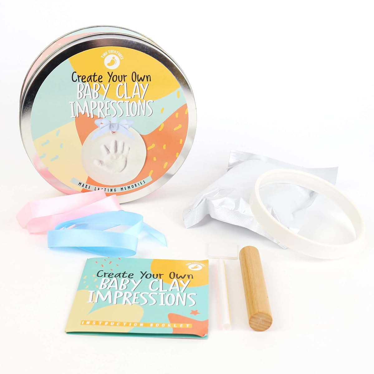 Gift Republic Baby Clay Impressions Keepsake Kit, Multi