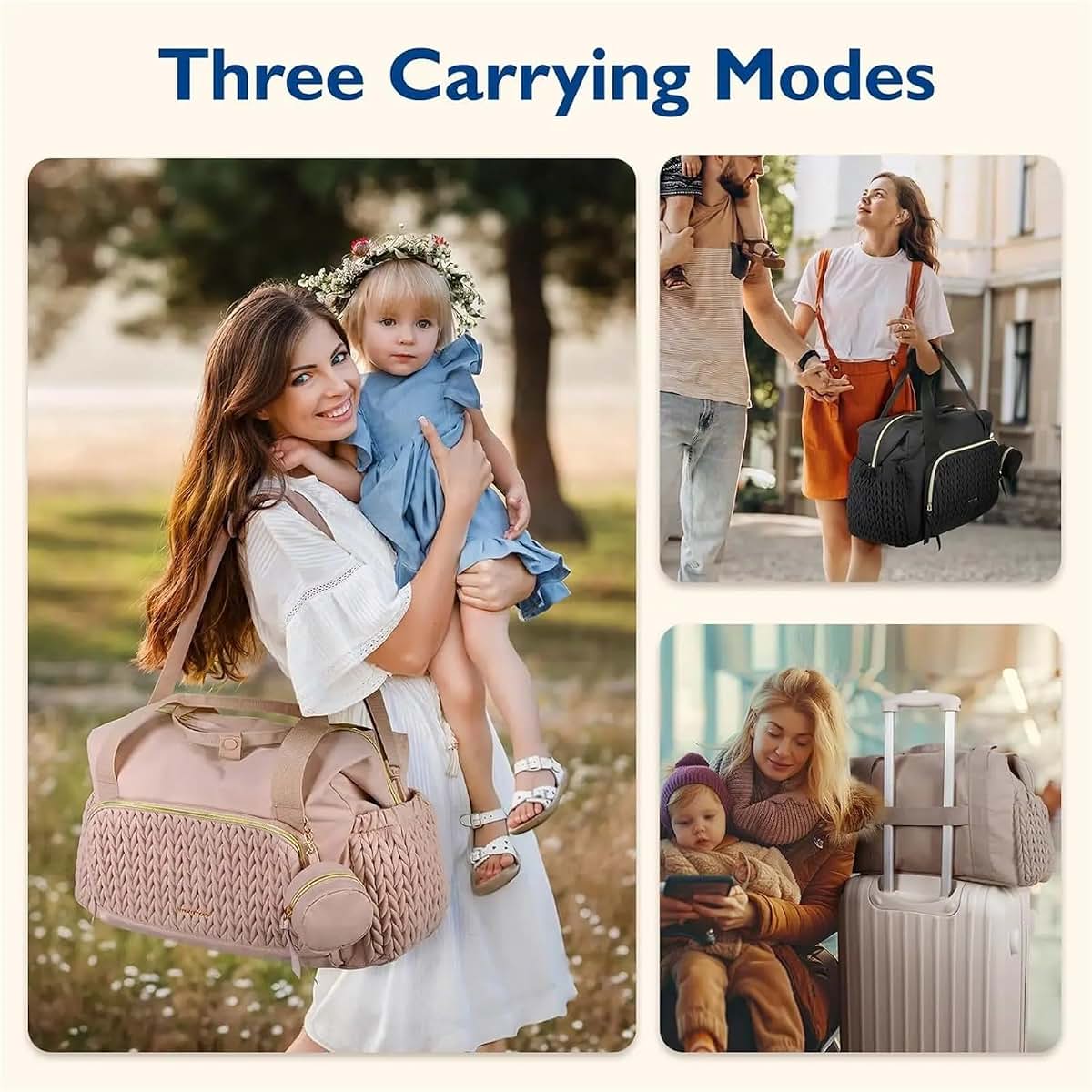 SSHLT Mommy Diaper Bag Large Capacity Tote