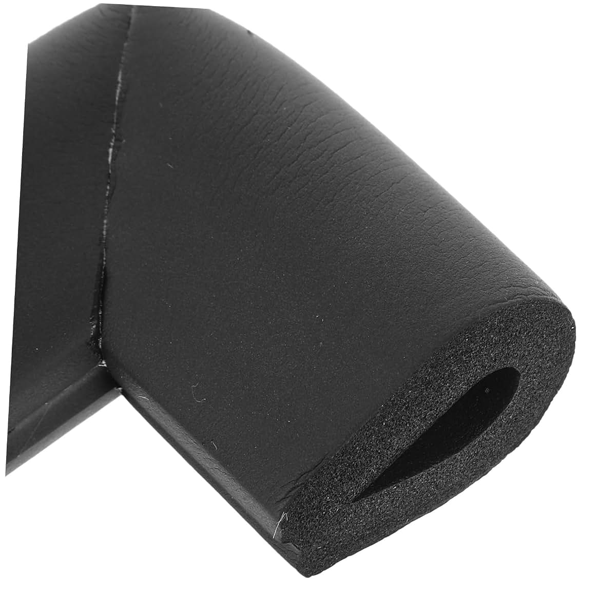 VILLFUL 12-Pack Foam Corner Protectors for Furniture, U-Shaped Black Edge Guards for Moving