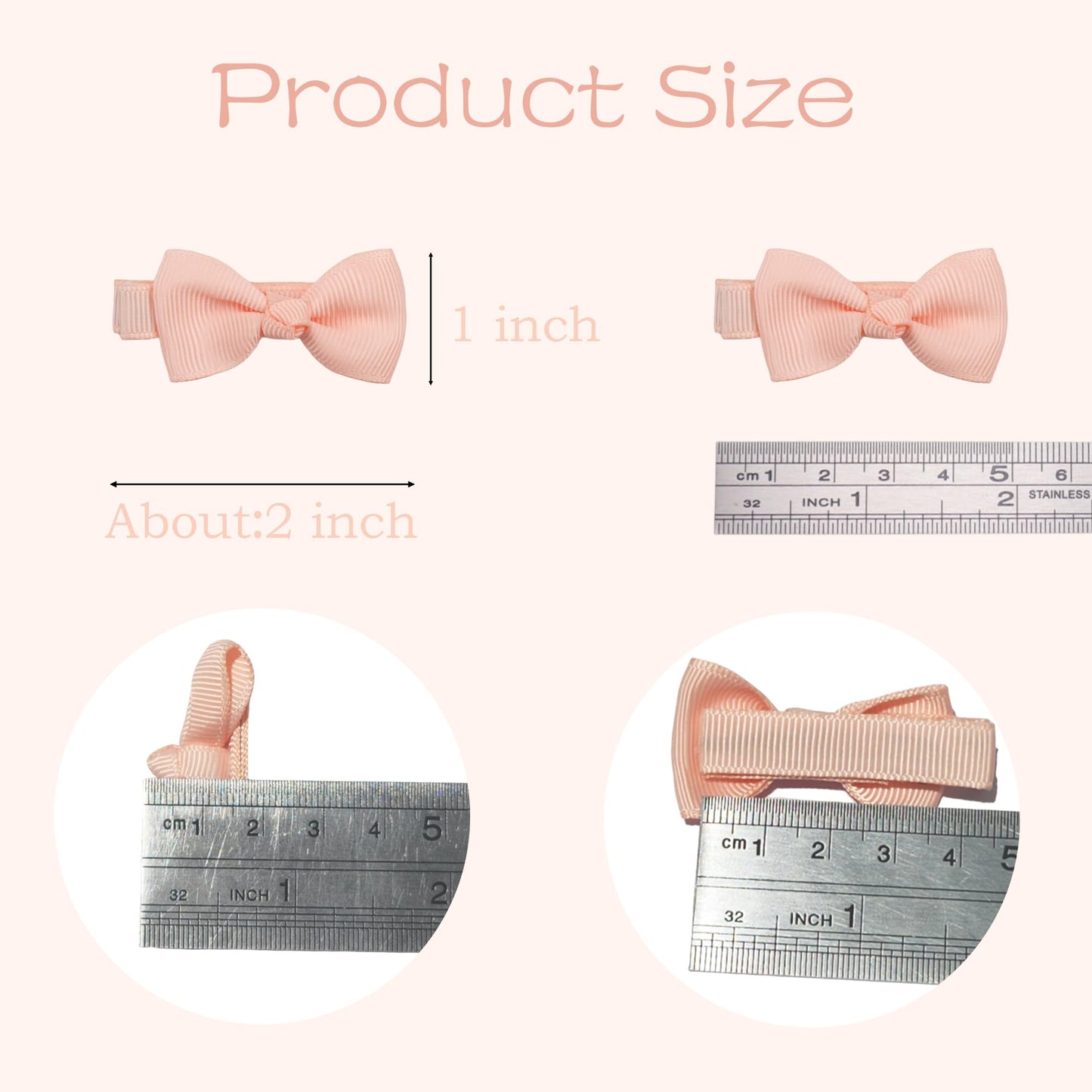Cellot Baby Girls Hair Bows 50 Pieces