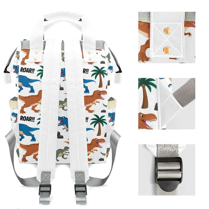 Joyestore Personalized Dinosaurs Custom Mom Bag (photo 4)