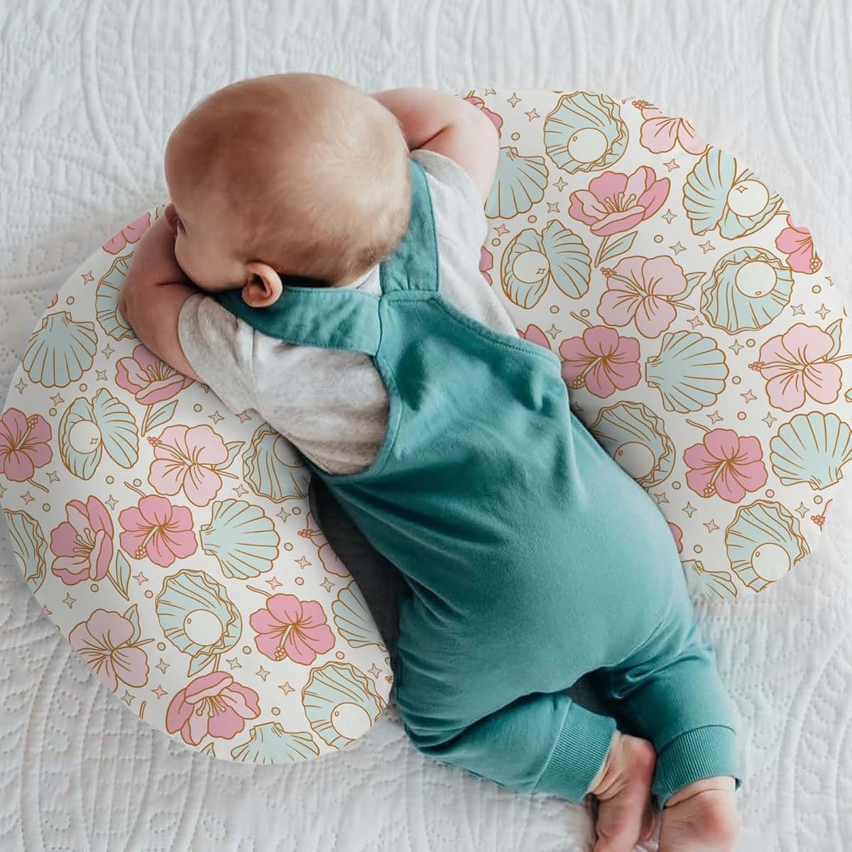 Baby Pillow Case Cover, Soft Bedding Accessory for Crib and Bed