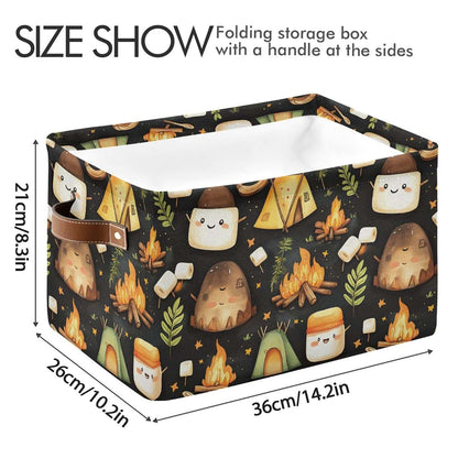 Collapsible Canvas Storage Bins Organizer for Nursery and Home