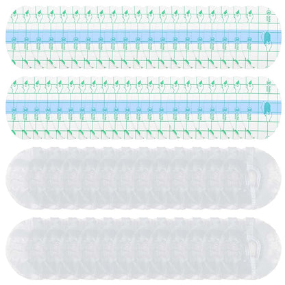 Gsbnjuy 200 Pcs Shower Bathing Ear Covers Baby Ear Covers Baby Showers Cap Ears Protection Water-proof Ears Stickers