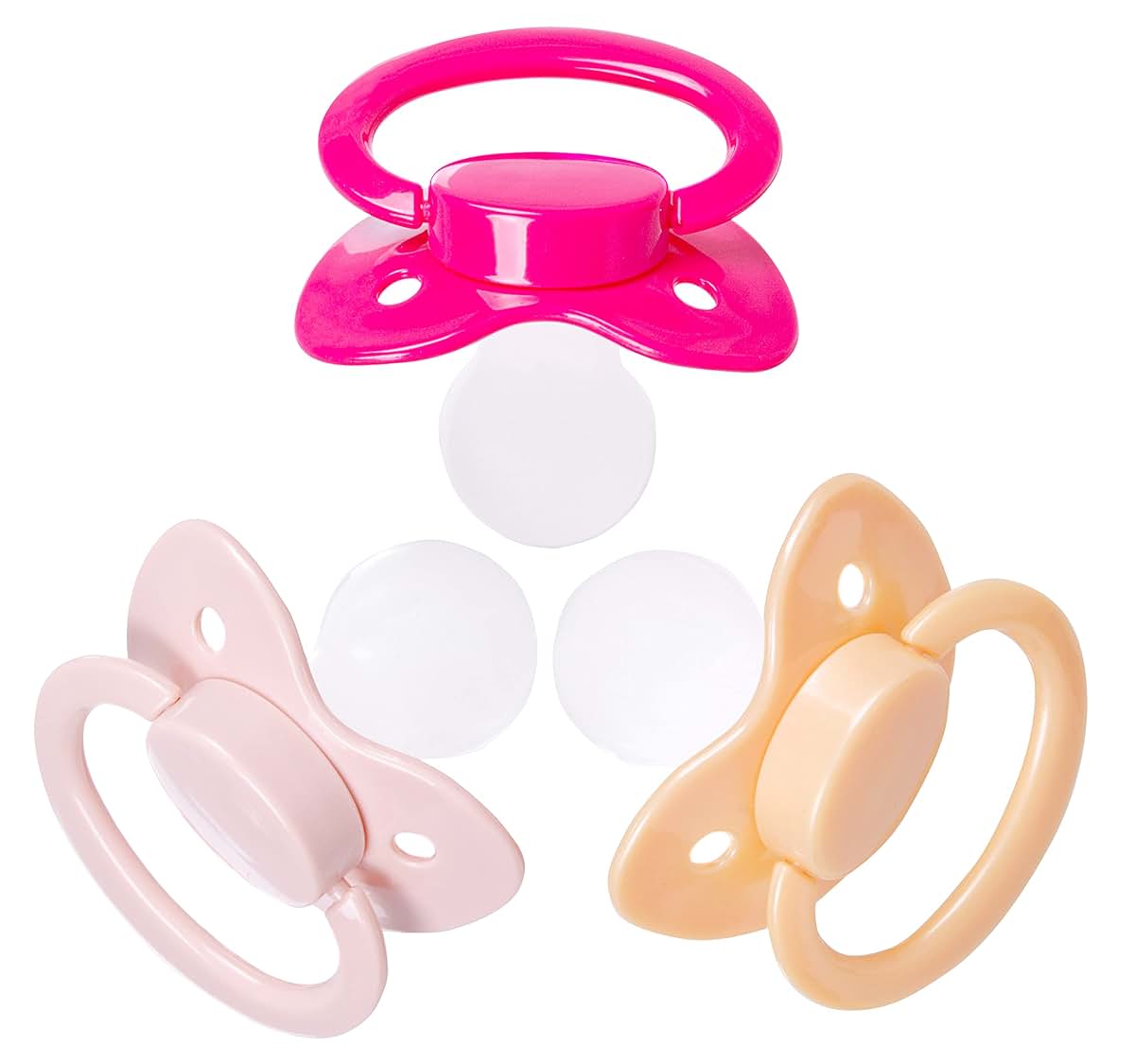 J&Or The Classic Original Adult Sized Pacifier, 3-Pack