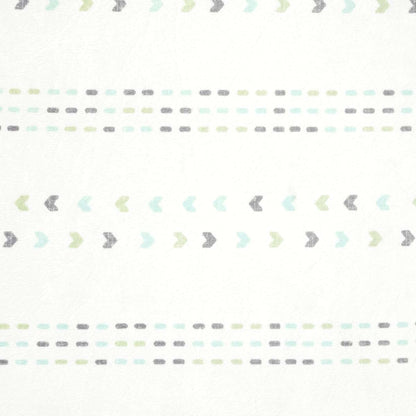 Lush Decor Fitted Crib Sheet - Sloth Graphic Print, Gray