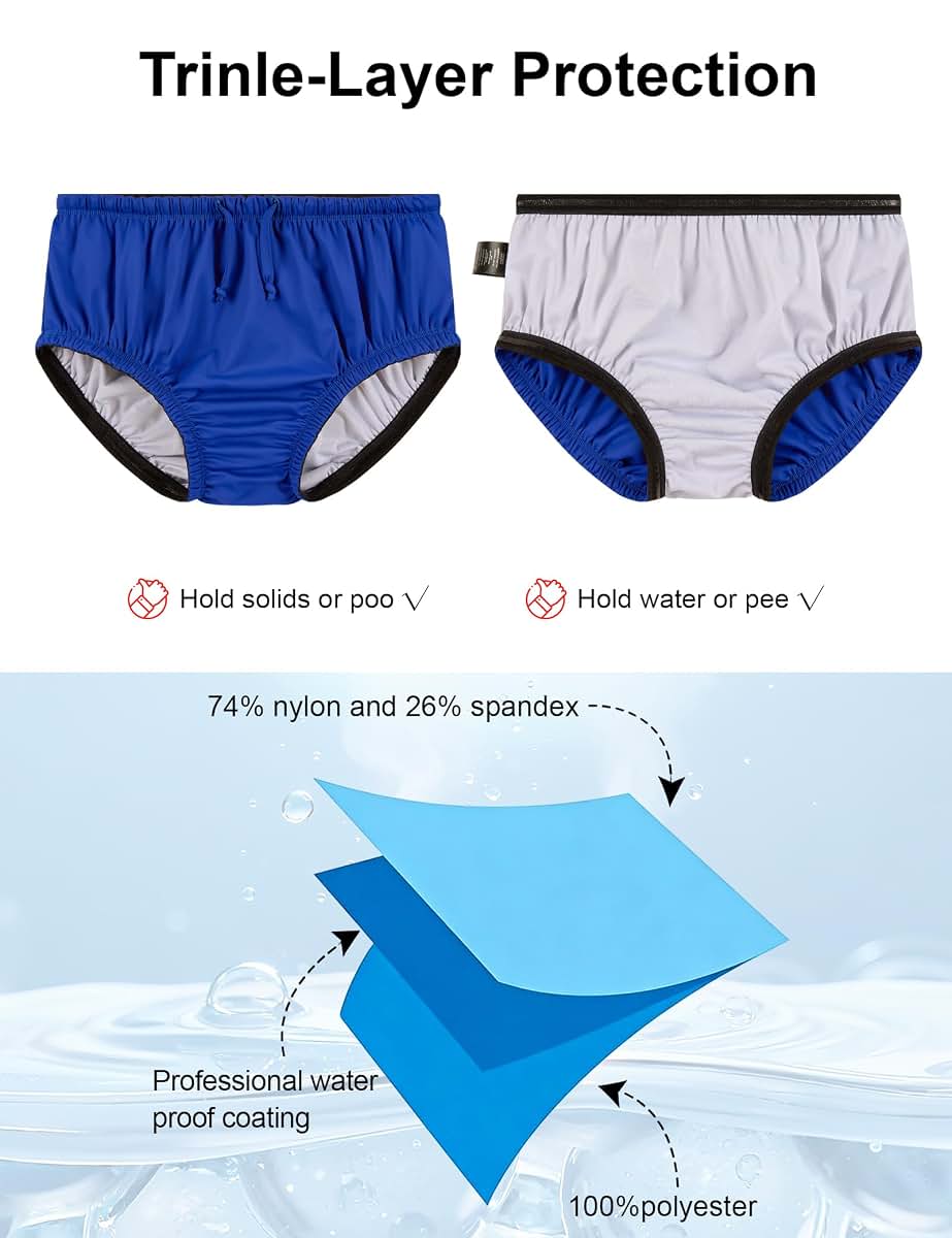 Reusable Waterproof Swim Diapers for Special Needs