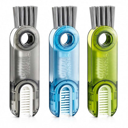 3-in-1 Multi-Function Detail Cleaning Brush for Bottles, Keyboards & Gaps