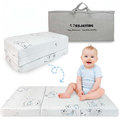 Esjaying Trifold Pack And Play Mattress
