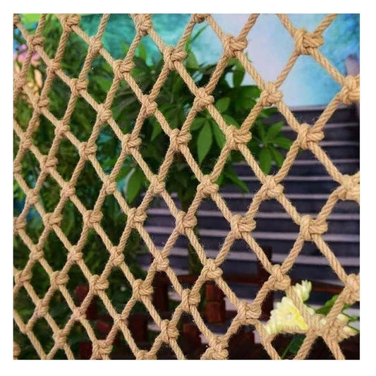 Hynet Hemp Rope Climbing Net For Balcony Stairs And Playground