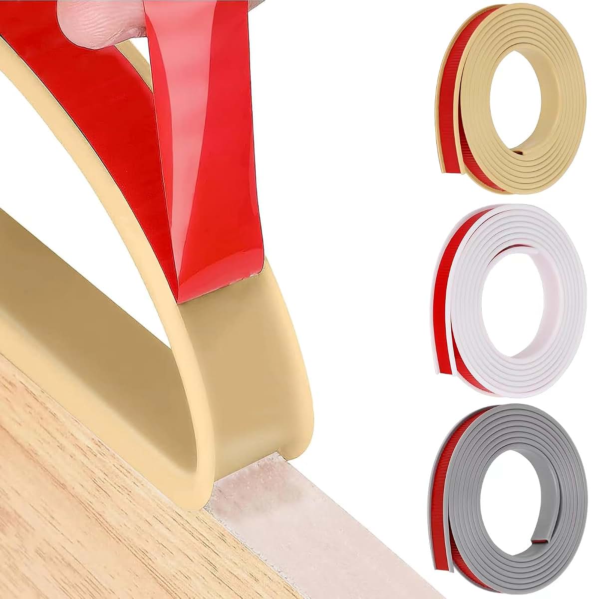 Edge Banding Trim for Furniture Repair - TPE Silicone
