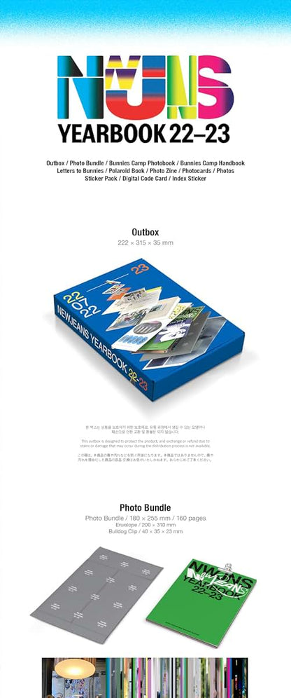 Dreamus NewJeans Yearbook 22-23 Photo Bundle And Scrapbook Set (photo 2)