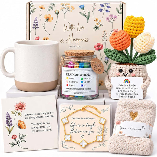 Hosmiwela Christian Gifts for Women Encouragement Gift Box