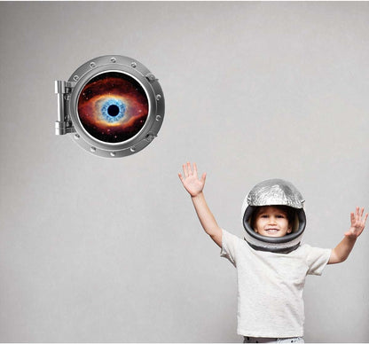 Stickit Graphix 12" PortScape Cats Eye Nebula Porthole Wall Decal (photo 3)