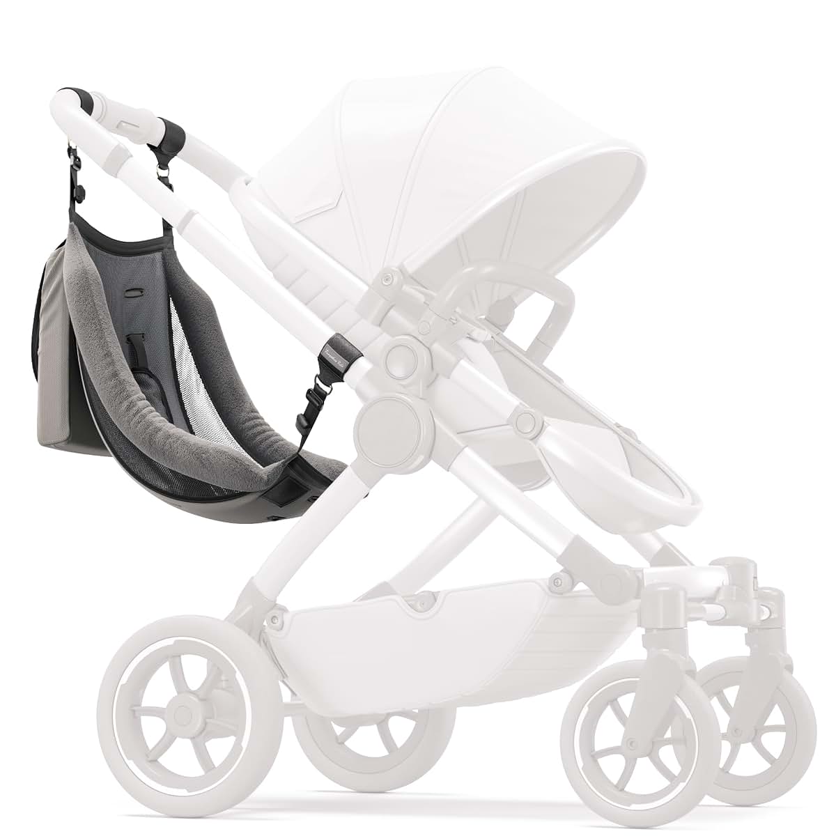 Twogether Ride Hammock Seat Attachment For Book-Fold Strollers