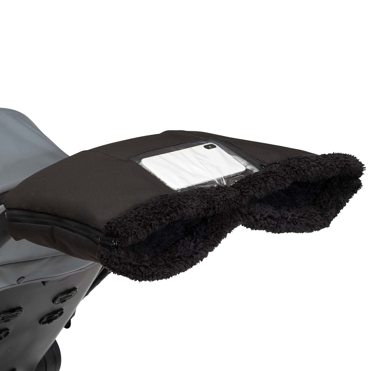 Delta Children Revolve Stroller Parent Hand Muff, Black