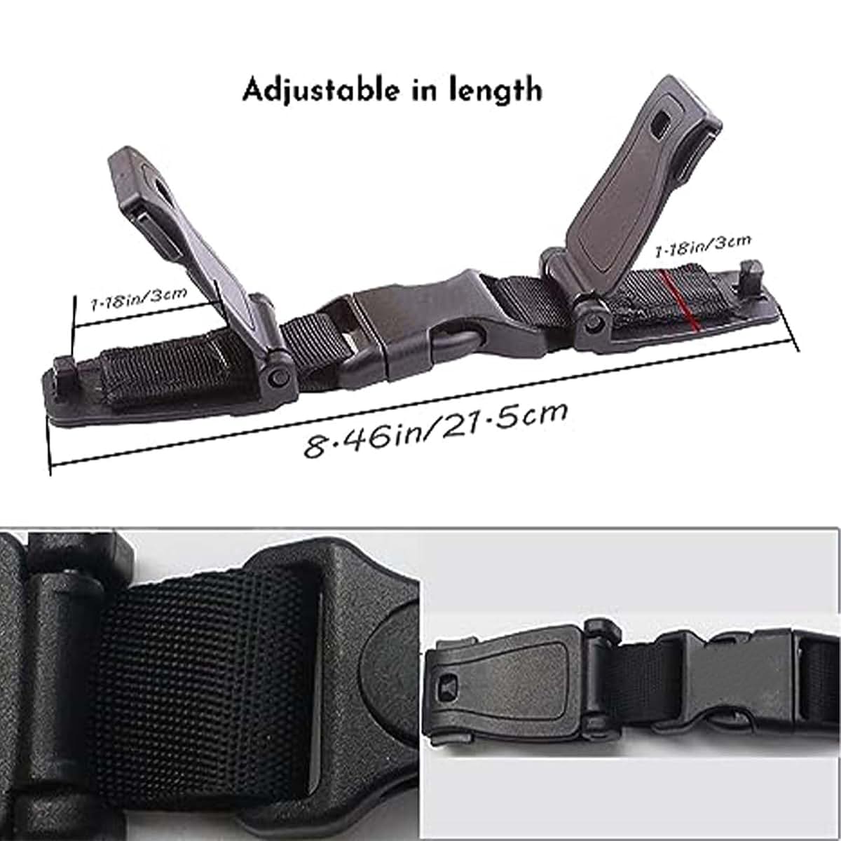 BabyOneStop Universal Replacement Child Seat Chest Harness Clip