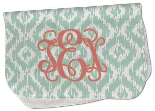 Baby Milano Personalized Monogram Burp Cloth - Fleece - Single