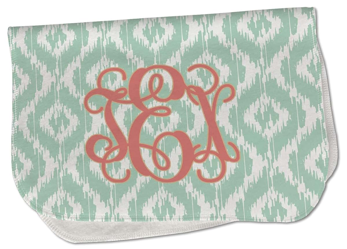 Baby Milano Personalized Monogram Burp Cloth - Fleece - Single