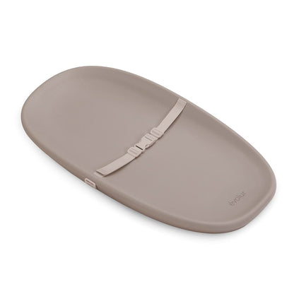 Evolur Eva Changing Pad, Waterproof EVA Foam, Safety Strap, Oat