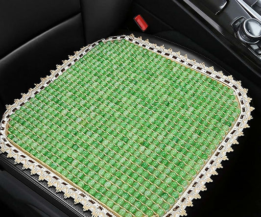 LUMoony Wooden Bead Seat Cushion Square Pad