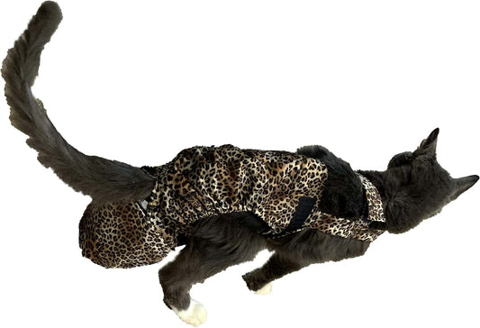 Crazy K Farm Pet and Poultry Products Diapurr cat Diaper, Leopard