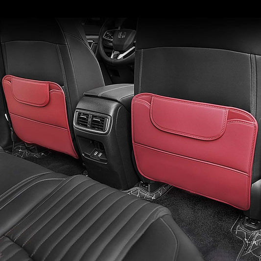 Lunbfff 2 Pack Kick Mats Back Seat Protector For Mercedes Benz Gle
