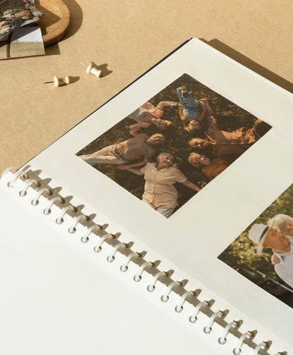 Grupo Erik Hokusai Self-Adhesive Photo Album | 9x12 inch - 24x32 cm | 15 Double Sided Pages | Hardcover | Friend Gifts