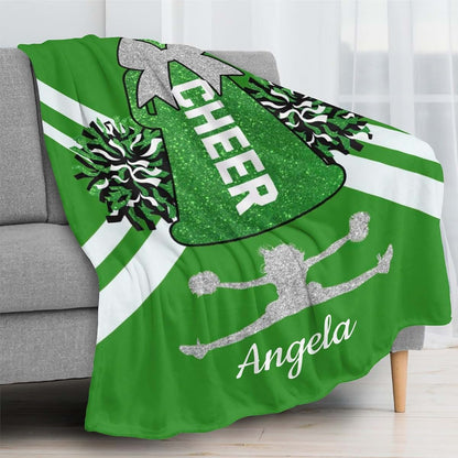 Xiucoo Custom Name Cheerleader Blanket 40x50 Inch (photo 2)