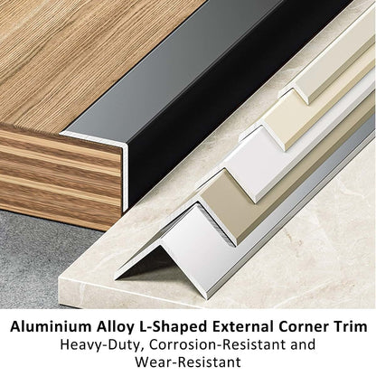 Aluminum L Molding Trim for Doorways and Stairs