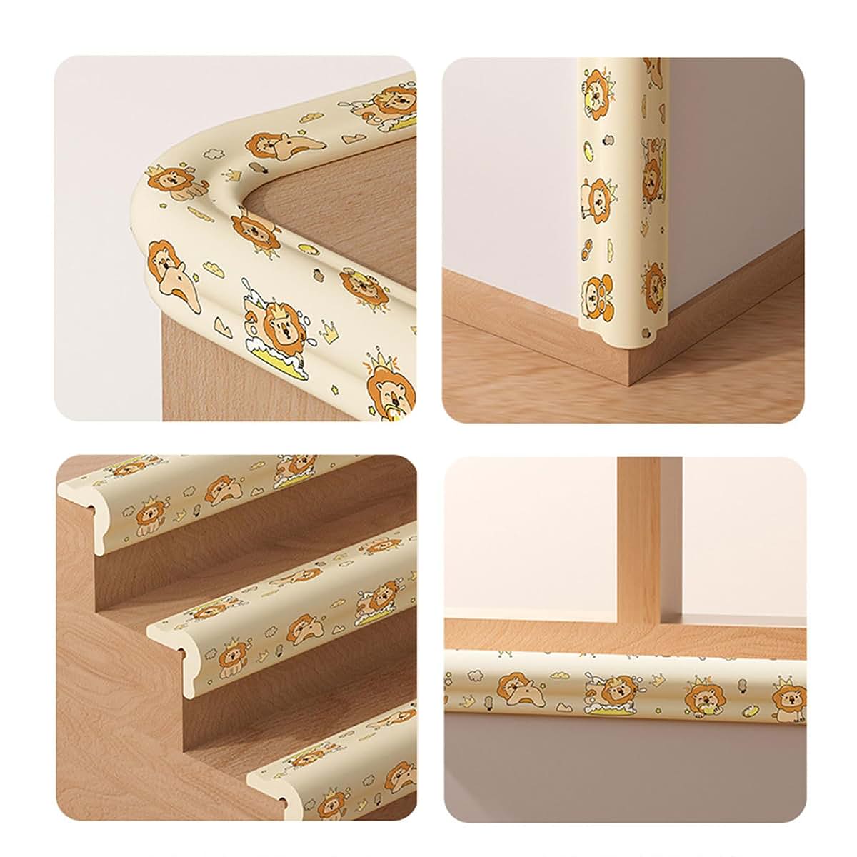 Vdaxvme Cartoon Thick Baby Corner Protector With Adhesive Backing (photo 3)