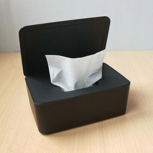 JIACHENGXIN Baby Wipes Case Holder Keeps Diaper Wipes Fresh Non-Slip Wipe Container Three-Layer Seal Design Prevent