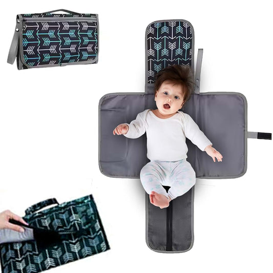 Saiga Casa Portable Baby Changing Pad – Waterproof Travel Diaper Mat