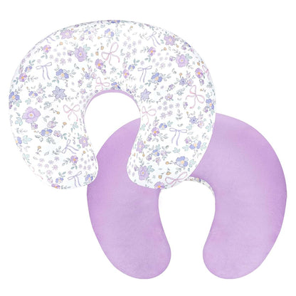 SWESEN Nursing Pillow Cover - Purple Stretchy Slipcover