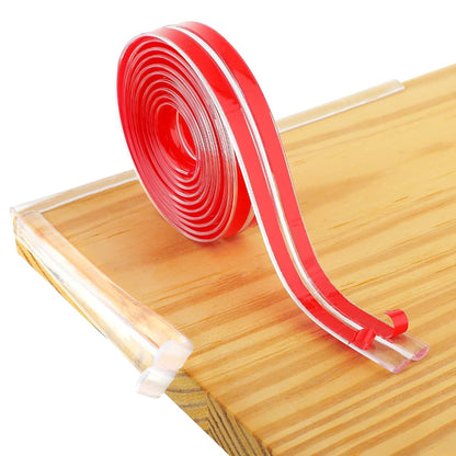 Thinp Baby Proofing Corner Protector, 6.6ft Clear Silicone Edge Strip