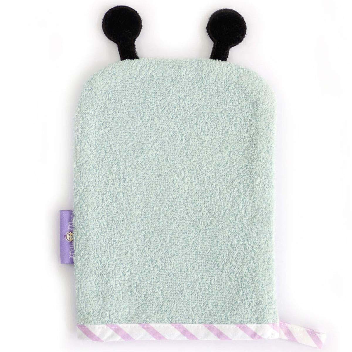 Milk Moo Soft Cuddles Milk&Moo Baby Bath Glove, 100% Cotton Oeko-Tex certificated Baby Sponge for Bathing, Ultra Soft (photo 2)