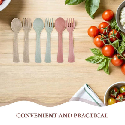 Toddler Flatware and Cutlery Set for Mealtime