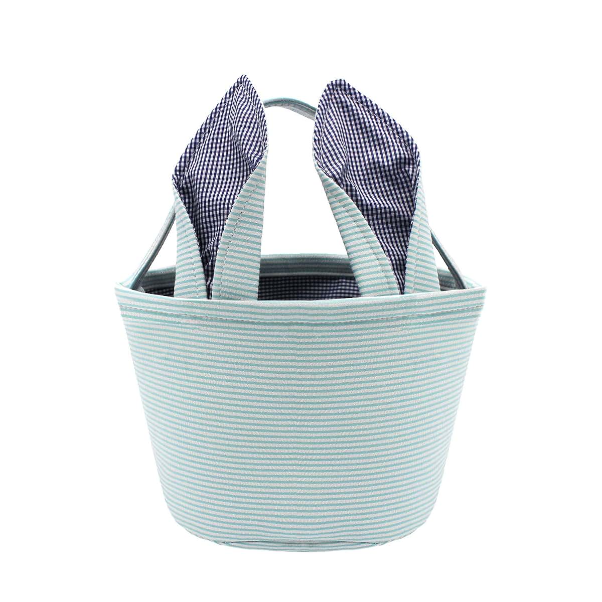 Lxitol Easter Bunny Ears Bag Blue Easter Egg Bunny Bucket